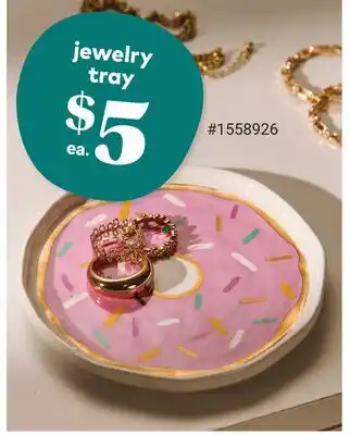 Giant Tiger jewelry tray offer