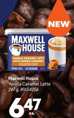 Giant Tiger Maxwell House Vanilla Caramel Latte offer