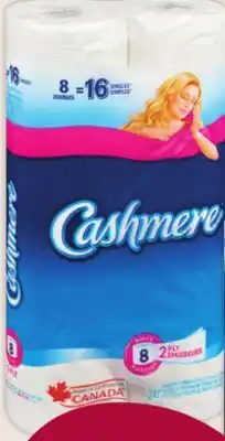 Giant Tiger Cashmere bathroom tissue offer