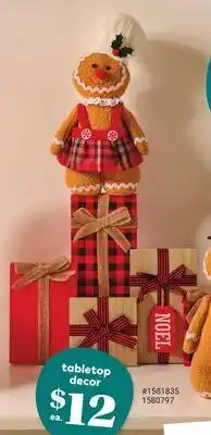 Giant Tiger tabletop decor offer