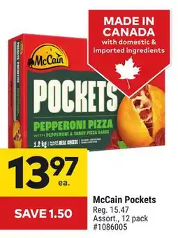 Giant Tiger McCain Pockets offer
