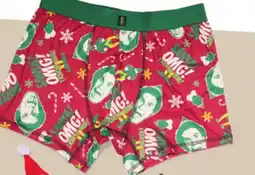 Giant Tiger Men's licensed boxer briefs offer