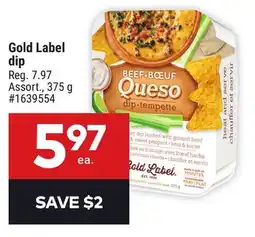 Giant Tiger Gold Label dip offer