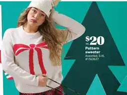 Giant Tiger Pattern sweater offer