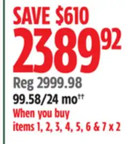 Canadian Tire MASTERCRAFT offer
