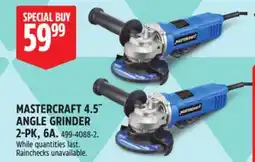 Canadian Tire MASTERCRAFT 4.5˝ ANGLE GRINDER offer