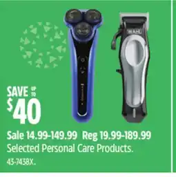 Canadian Tire Remington Selected Personal Care Products offer
