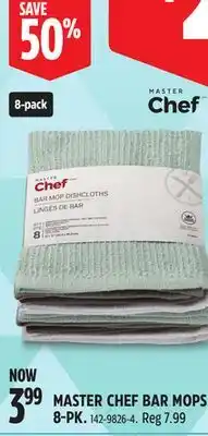 Canadian Tire MASTER CHEF BAR MOPS offer