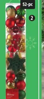 Canadian Tire Shatterproof Ornament Set, Red offer