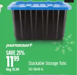 Canadian Tire Stackable Storage Tote offer