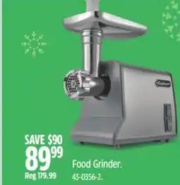 Canadian Tire Cuisinart Food Grinder offer