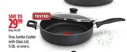 Canadian Tire T-Fal Viva Jumbo Cooker with Glass Lid, 5-Qt offer