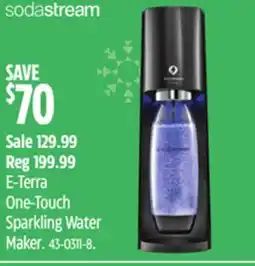 Canadian Tire E-Terra One-Touch Sparkling Water Maker offer