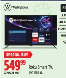 Canadian Tire Roku Smart TV offer