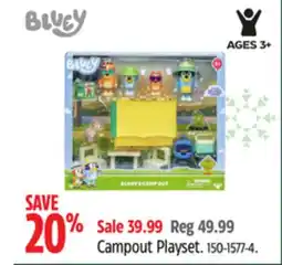 Canadian Tire Campout Playset offer