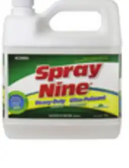 Canadian Tire Spray Nine Heavy-Duty Cleaner/ Degreaser and Disinfectant offer