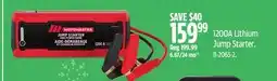 Canadian Tire 1200A Lithium Jump Starter offer
