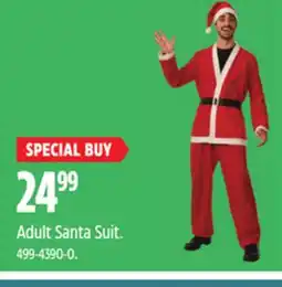 Canadian Tire Adult Santa Suit offer
