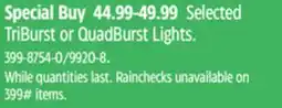 Canadian Tire As Seen On Selected TriBurst or QuadBurst Lights offer