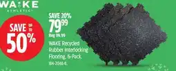 Canadian Tire WAKE Recycled Rubber Interlocking offer