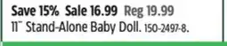 Canadian Tire Disney 11˝ Stand-Alone Baby Doll offer