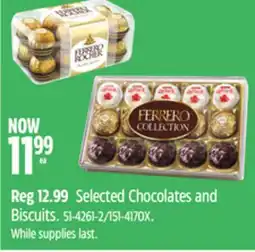 Canadian Tire Ferrero Rocher Selected Chocolates and Biscuits offer