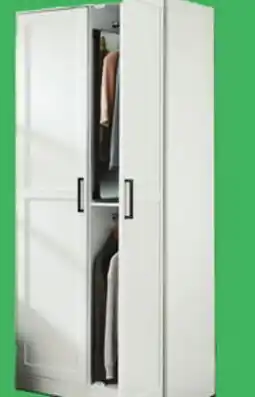 Canadian Tire Canvas Wardrobe with Pullout Mirror offer