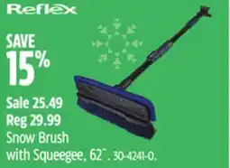 Canadian Tire Reflex Snow Brush with Squeegee, 62˝ offer