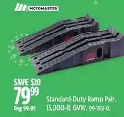 Canadian Tire Motomaster Standard-Duty Ramp Pair. 13,000-lb GVW offer