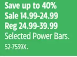 Canadian Tire Mastercraft Selected Power Bars offer