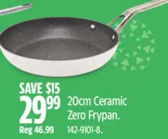 Canadian Tire Heritage The Rock 20cm Ceramic Zero Frypan offer