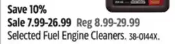 Canadian Tire STP Selected Fuel Engine Cleaners offer