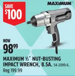 Canadian Tire MAXIMUM 1⁄2˝ NUT-BUSTING IMPACT WRENCH offer