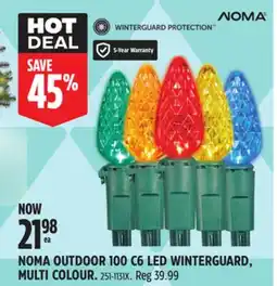 Canadian Tire NOMA OUTDOOR 100 C6 LED WINTERGUARD, MULTI COLOUR offer