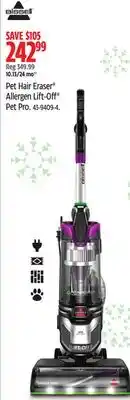 Canadian Tire BISSELL Pet Hair Eraser Allergen Lift-Off Pet Pro offer