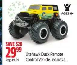 Canadian Tire Litehawk Duck Remote Control Vehicle offer