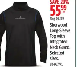 Canadian Tire Sherwood Long-Sleeve Top with Integrated offer
