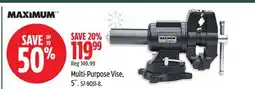 Canadian Tire Maximum Multi-Purpose Vise, 5˝ offer