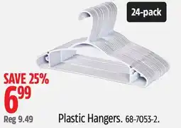 Canadian Tire type-A Plastic Hangers offer