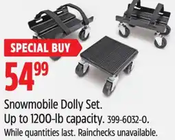 Canadian Tire Heavy-Duty Snowmobile Dolly Set offer