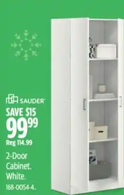 Canadian Tire Sauder 2-Door Cabinet offer