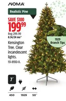 Canadian Tire NOMA Kensington Tree offer
