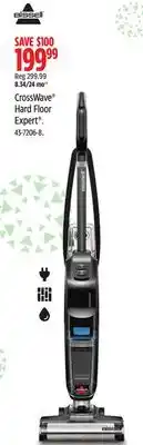 Canadian Tire BISSELL CrossWave Hard Floor Expert offer