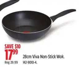 Canadian Tire T-fal 28cm Viva Non-Stick Wok offer