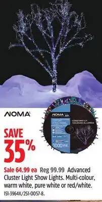 Canadian Tire Noma Advanced Cluster Light Show Lights offer