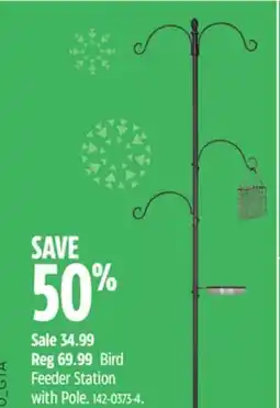 Canadian Tire !nspire Bird Feeder Station with Pole offer