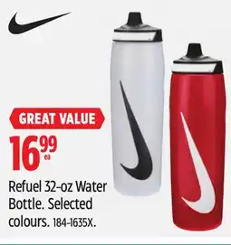 Canadian Tire Nike Refuel 32-oz Water Bottle offer