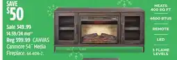 Canadian Tire Canmore 54˝ Media Fireplace offer