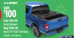 Canadian Tire Lund Hard Tri-Fold Tonneau Cover offer
