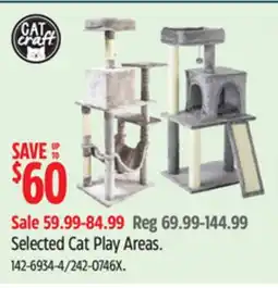 Canadian Tire Cat Craft Selected Cat Play Areas offer